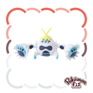 Officiële Pokemon center Pokemon fit knuffel Crabominable 28cm (breedt)